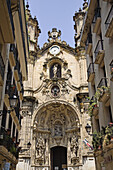 Santa Maria church. Baroque. Donostia (San Sebastián). Euskadi. Spain.