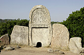 Sa Ena 'e Thomes tomb, Tombs of the Giants. Nuoro province, Sardinia, Italy