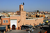 Jemaa El-Fna square. Marrakech, Morocco.