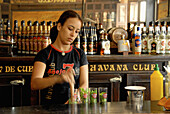 Havana Club rum, Havana. Cuba