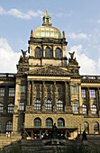 National Museum, built 1885-1891, architect Josef Schulz, Wenceslas Square, Prague, Czech Republic