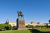 Statue King Tomislav Square, Zagreb, Croatia