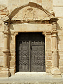 House of Capellán de las Bernardas main front, Almagro. Ciudad Real province, Castilla-La Mancha, Spain