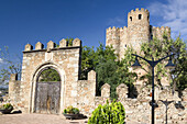 La Coracera castle or Álvaro de Luna. San Martín de Valdeiglesias. Madrid. Spain..
