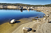 Torcon reservoir. Castilla-La Mancha, Spain