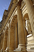 Sully Wing of Musee du Louvre. Paris. France