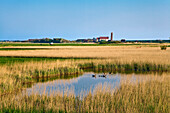 St. Salvator church, Pellworm Island, North Frisian Islands, Schleswig-Holstein, Germany