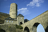 Genoveva castle in Mayen, Eifel, Rhineland Palatinate, Germany