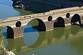 Tagus River. Monfrague Natural Park (Biosphere Reserve). Cáceres province. Extremadura, Spain