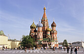 St Basil Cathedral, Red Square, Moscow, Russia