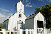 Church in Grenjadarstadur. Iceland.