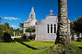 San Sebastian church, La Toja island, Galicia, Spain.