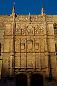 Façade. University of Salamanca. Salamanca. Spain