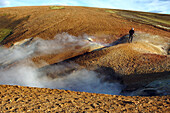 Islande. Zone geothermale de Hrafntinnusker