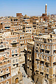 Old city of Sana'a, Unesco World Heritage Site, Yemen