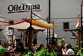 Olde Hansa Restaurant, which serves medievel dishes, Tallinn, Estonia