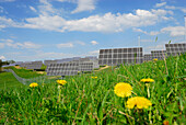 Photovoltaikanlage, Bayern, Deutschland