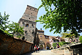 Nürnberger Burg, Nürnberg, Mittelfranken, Bayern, Deutschland