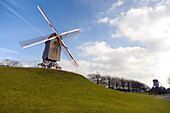 Windmühle, St. Janshuis, Brügge, Belgien