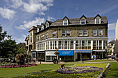 Harrogate, Montpellier Parade, typical buildings, UK, North Yorkshire