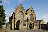 Abergavenny, St Marys church, established as a Benedictine priory, 1090, Monmouthshire, Wales, UK