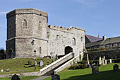 St. David, gate, Pembrokeshire, Wales, UK