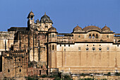 India, Rajasthan, Jaipur, Amber Palace, Amber Fort, Fortress