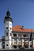 Maribor, castle, Castle Square, Slovenia