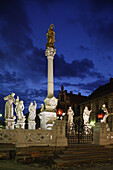 Maribor, Galvni Trg - Main Square, Plague Monument, 1681-1743, Slovenia