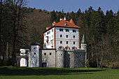 Sneznik Castle, 13th century, Notranjska Region, Slovenia