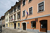 Skofja Loka, Town Square, medieval market place, Slovenia