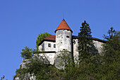 Bled, Bled Castle, fortifications, Slovenia