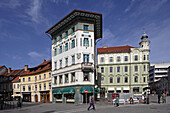 Ljubljana, Urbanc Store, Centromerkur, citys oldest Departament Store, Slovenia
