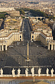 St Peters Piazza Vatican Rome Italy