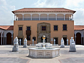 Sephardic memorial courtyard ralli art museum caesarea. Israel.