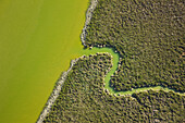 Mouth of Rio Tinto. Huelva province, Andalucia, Spain