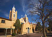 USA  New Mexico  Albuquerque  Old Town  San Felipe de Neri Church