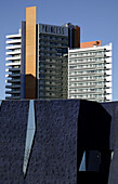 Buildings in Diagonal Mar area, Barcelona. Catalonia, Spain