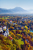 The St Martins parish church in Bled, Slovenia