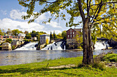 The waterfalls at Vergennes, Vermont