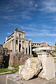 Temple of Antonius and Faustina, Roman Forum, Rome, Italy