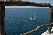 Sailboat, Minorca. Balearic Island, Spain