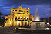 Old Opera House, designed by Richard Lucae, 1890, Frankfurt, Germany