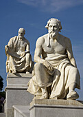 Austria, Vienna, Parliament statue