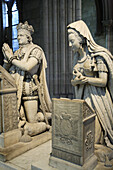 France, Ile_de_France, St_Denis, cathedral interior, royal tomb
