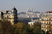 France, Paris, Parc Buttes_Chaumont, Montmartre, Sacré_Coeur