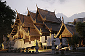 Thailand, Chiang Mai, Wat Chedi Luang buddhist temple