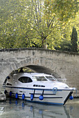 Canal du Midi at Colombiers. Herault, Languedoc-Roussillon, France