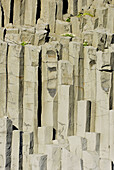Basalt columns at Dyrhólaey peninsula, Iceland