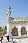 India. Hyderabad. Golconda fort. Ibrahim mosque